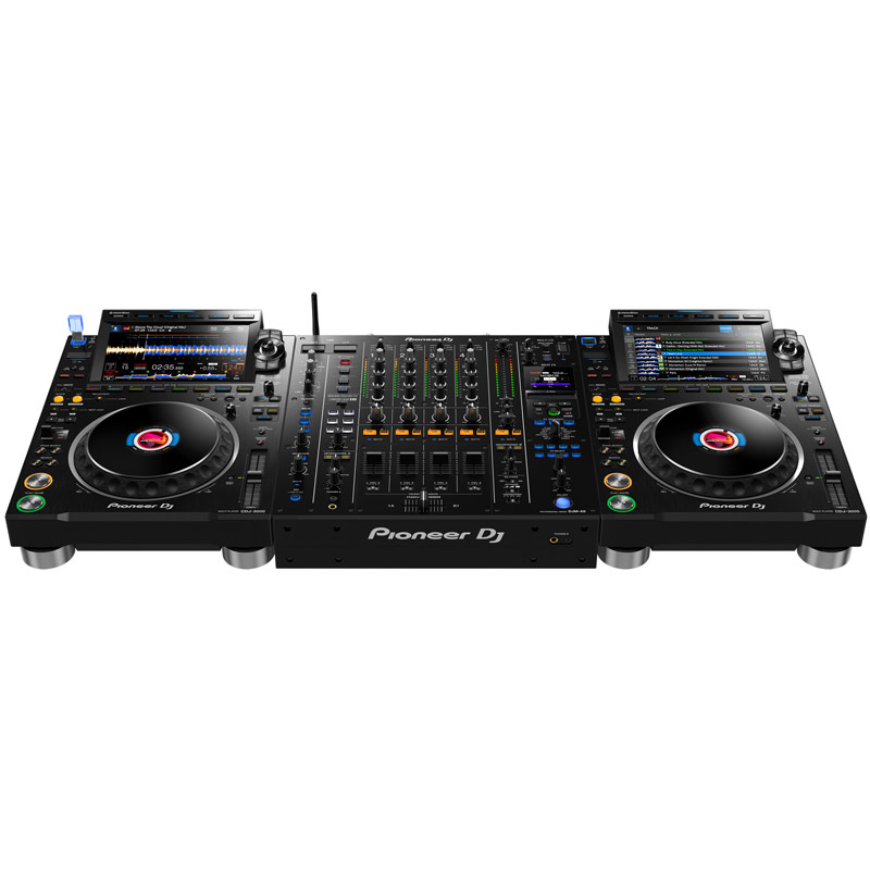 pioneer djm A9 mixer + 2 x cdj 3000 spillere