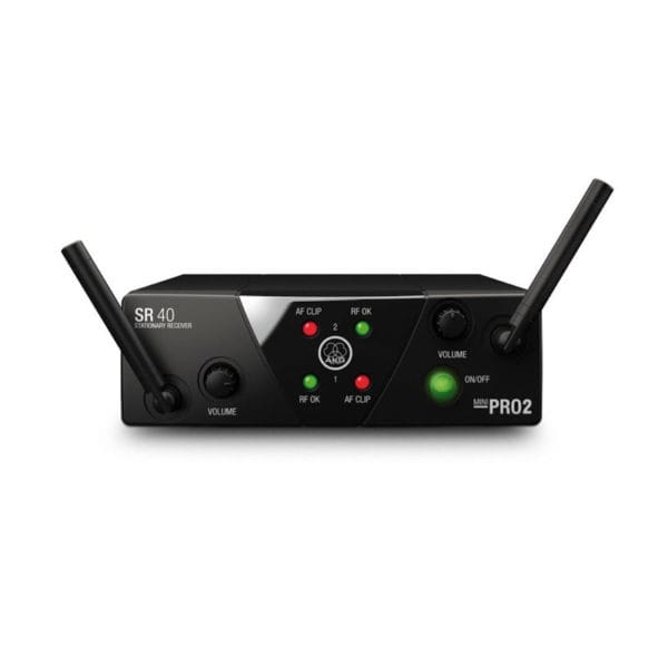Trådløse mikrofoner - 2 x Håndholdt - AKG SR40 - PRO2 - Bilde 2